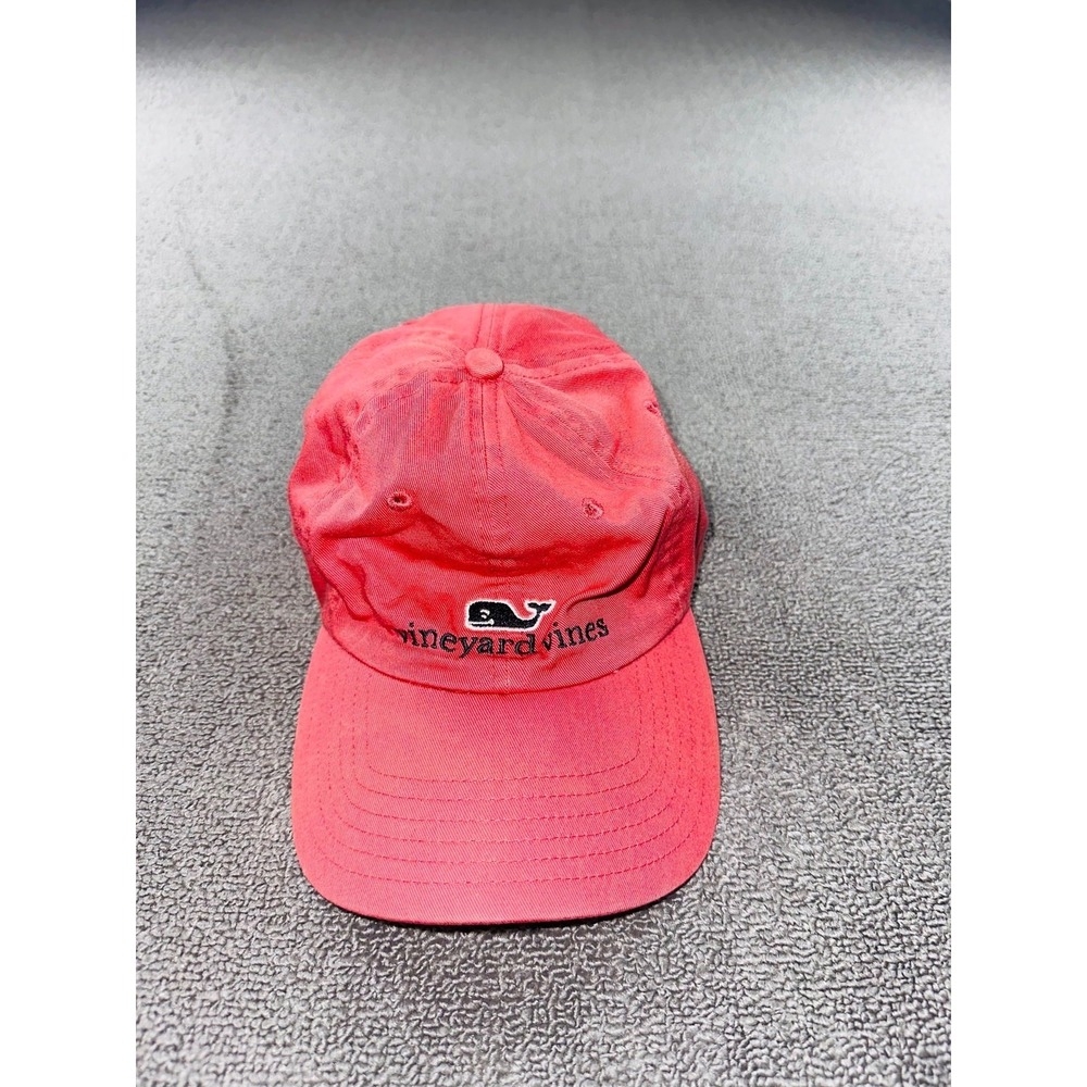 Vineyard Vines Baseball Cap Men Adjustable Red Classic Baseball Hat Beachy Prep